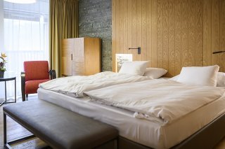 Le retour des visiteurs étrangers continue d'alimenter le rétablissement de la fréquentation hôtelière en Suisse. (archive)